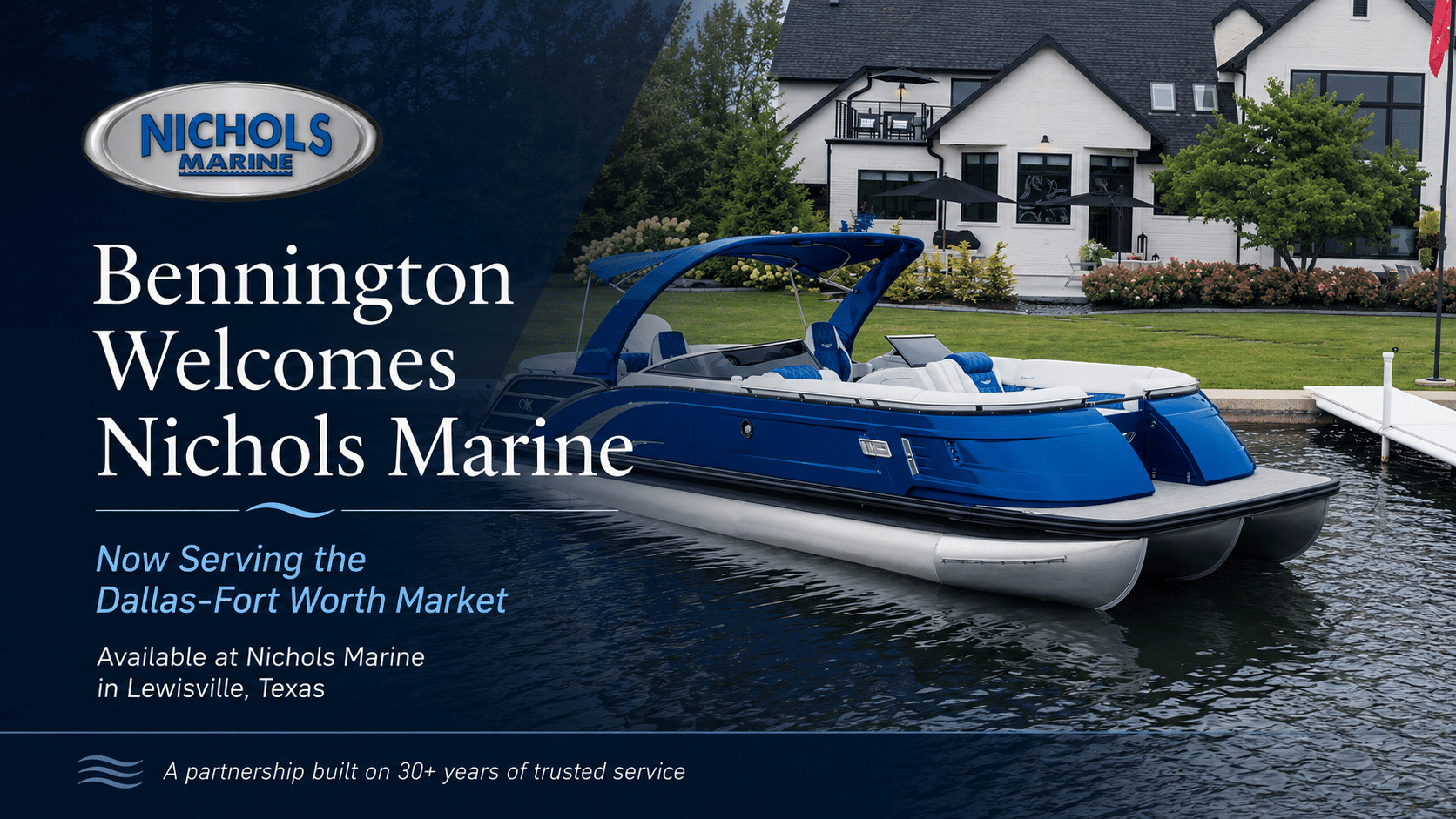 Bennington pontoon dealer Dallas Fort Worth