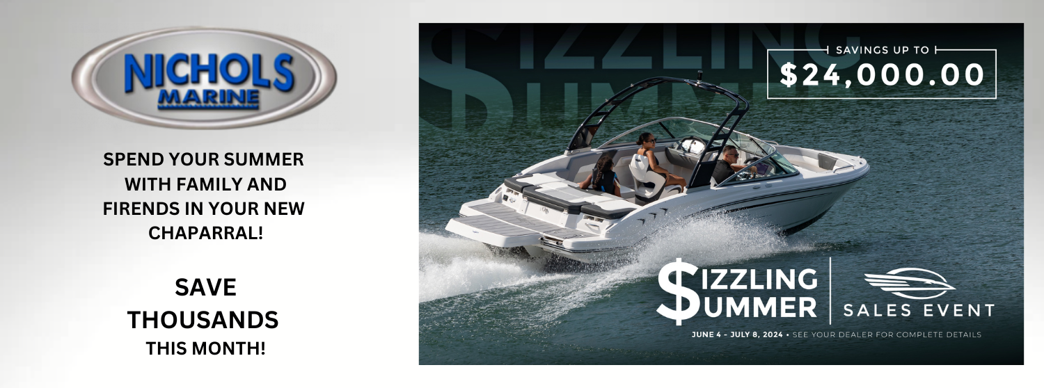 Spend Your Summer With Family And Firends In Your New Chaparral! Save Thousands This Month!